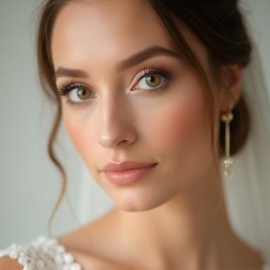 Timeless and elegant classic bridal makeup